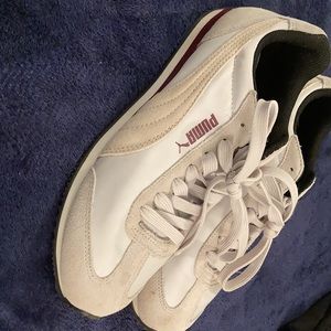 White, Taupe and Cream Puma shoes. I loved these! Wore them only a few times :)